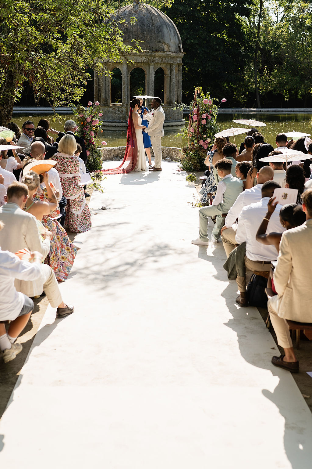 wedding ceremony portugal quinta das torres